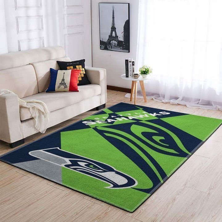 Amazon Seattle Seahawks Living Room Area Rug