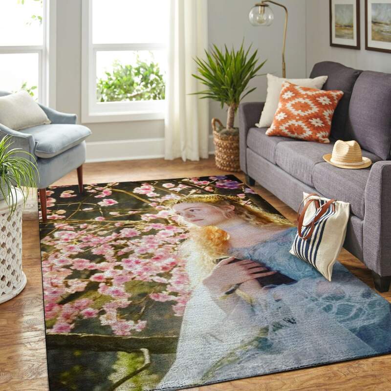 Amazon Sleeping Princess Aurora Elle Fanning Living Room Area Rug