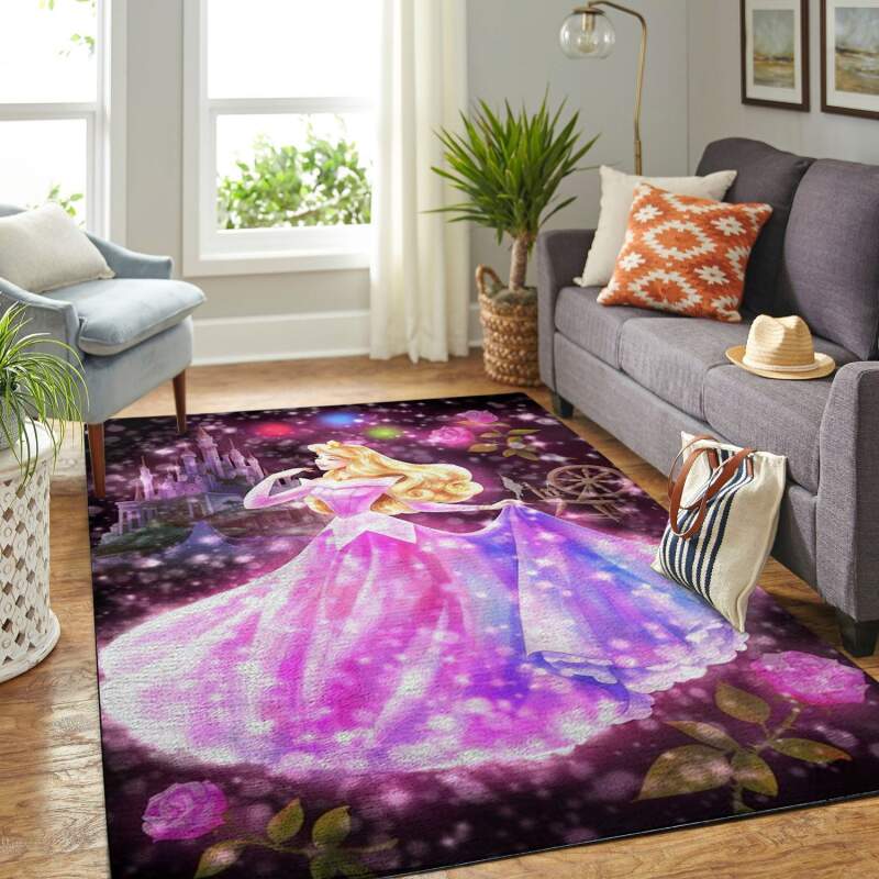 Amazon Sleeping Princess Aurora Living Room Area Rug