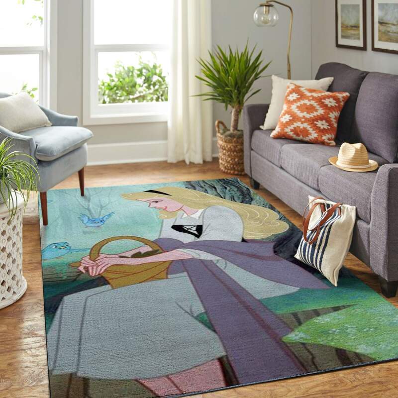 Amazon Sleeping Princess Aurora Living Room Area Rug