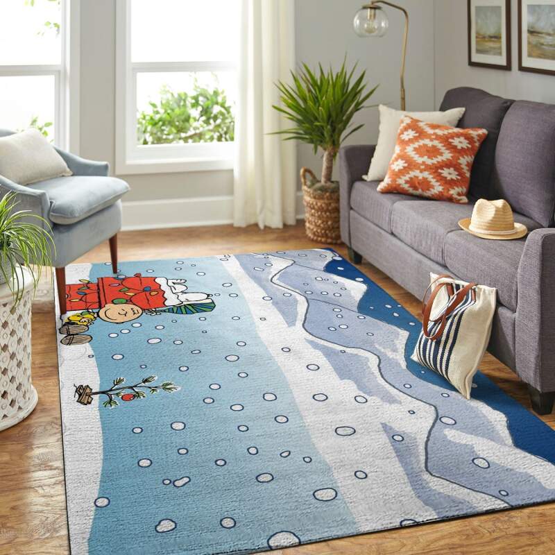 Amazon Snoopy Dog And Peanuts Comic Living Room Area Rug