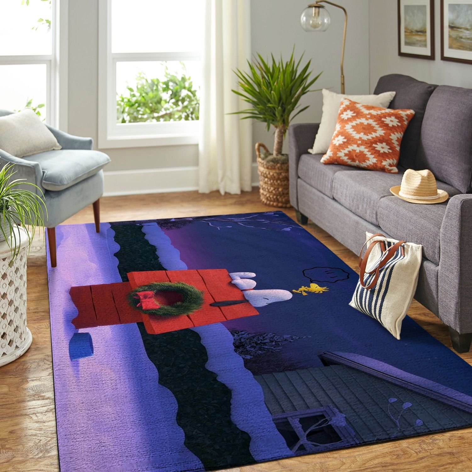 Amazon Snoopy Dog And Peanuts Comic Living Room Area Rug 4 Amazon Snoopy Dog And Peanuts Comic Living Room Area Rug