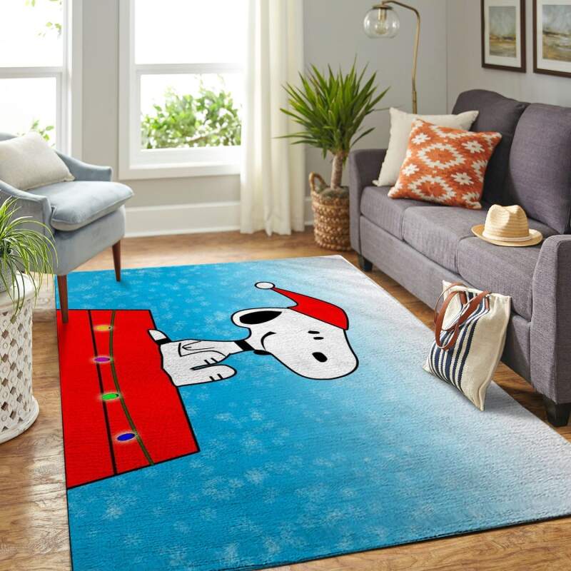 Amazon Snoopy Dog And Peanuts Comic Living Room Area Rug