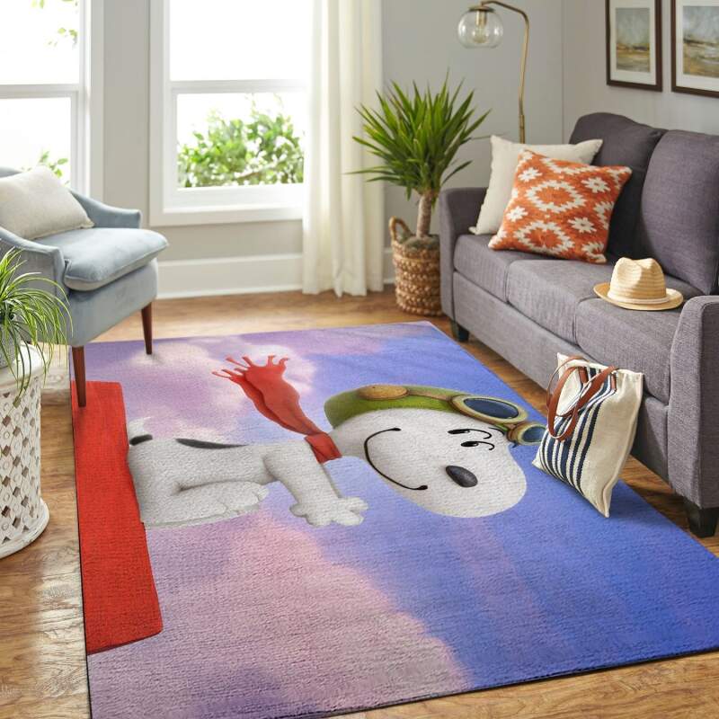 Amazon Snoopy Dog And Peanuts Comic Living Room Area Rug 4 Amazon Snoopy Dog And Peanuts Comic Living Room Area Rug