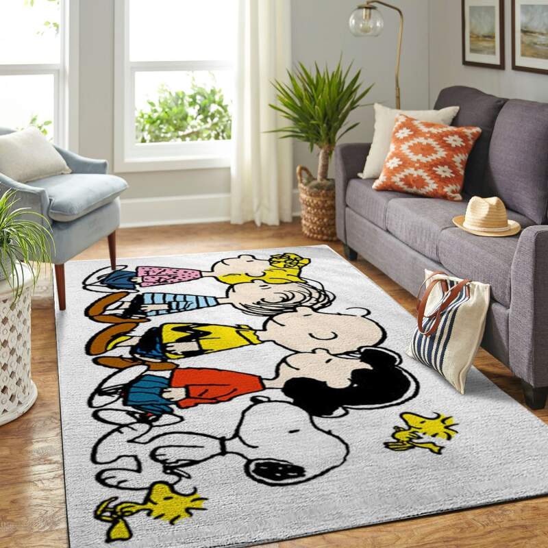 Amazon Snoopy Dog And Peanuts Comic Living Room Area Rug 6 Amazon Snoopy Dog And Peanuts Comic Living Room Area Rug