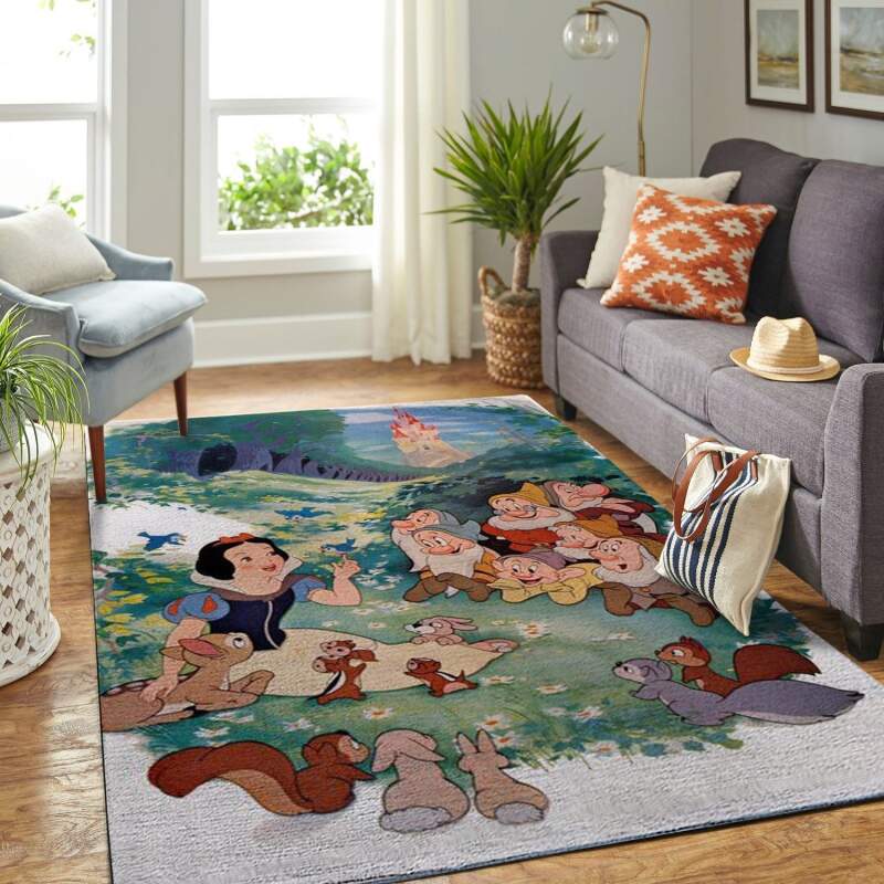 Amazon Snow White And Seven Dwarfs Living Room Area Rug 1 Amazon Snow White And Seven Dwarfs Living Room Area Rug