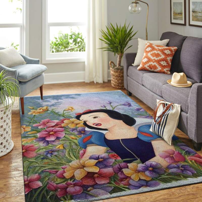 Amazon Snow White And Seven Dwarfs Living Room Area Rug
