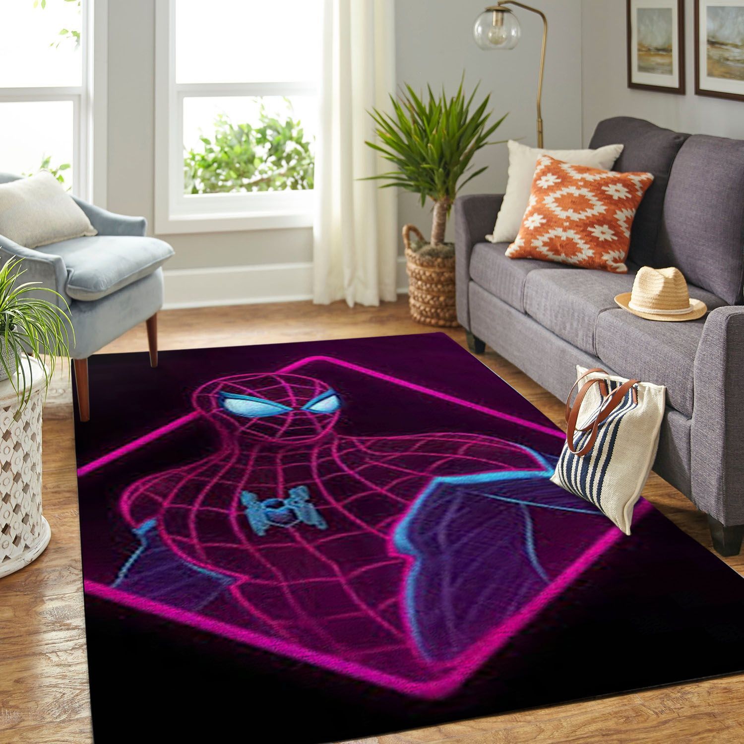 Amazon Spider Man Living Room Area Rug