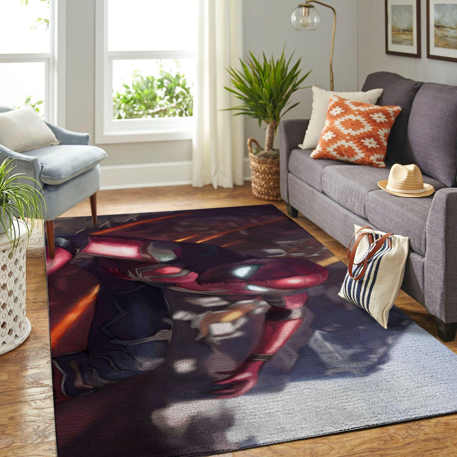 Amazon Spiderman Living Room Area Rug