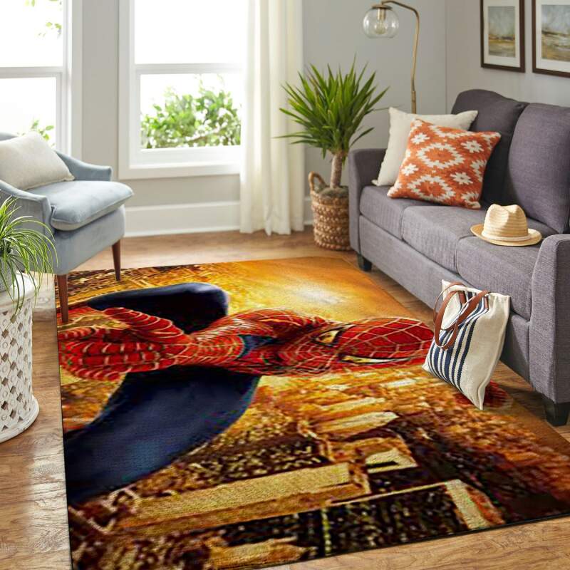 Amazon Spiderman Living Room Area Rug