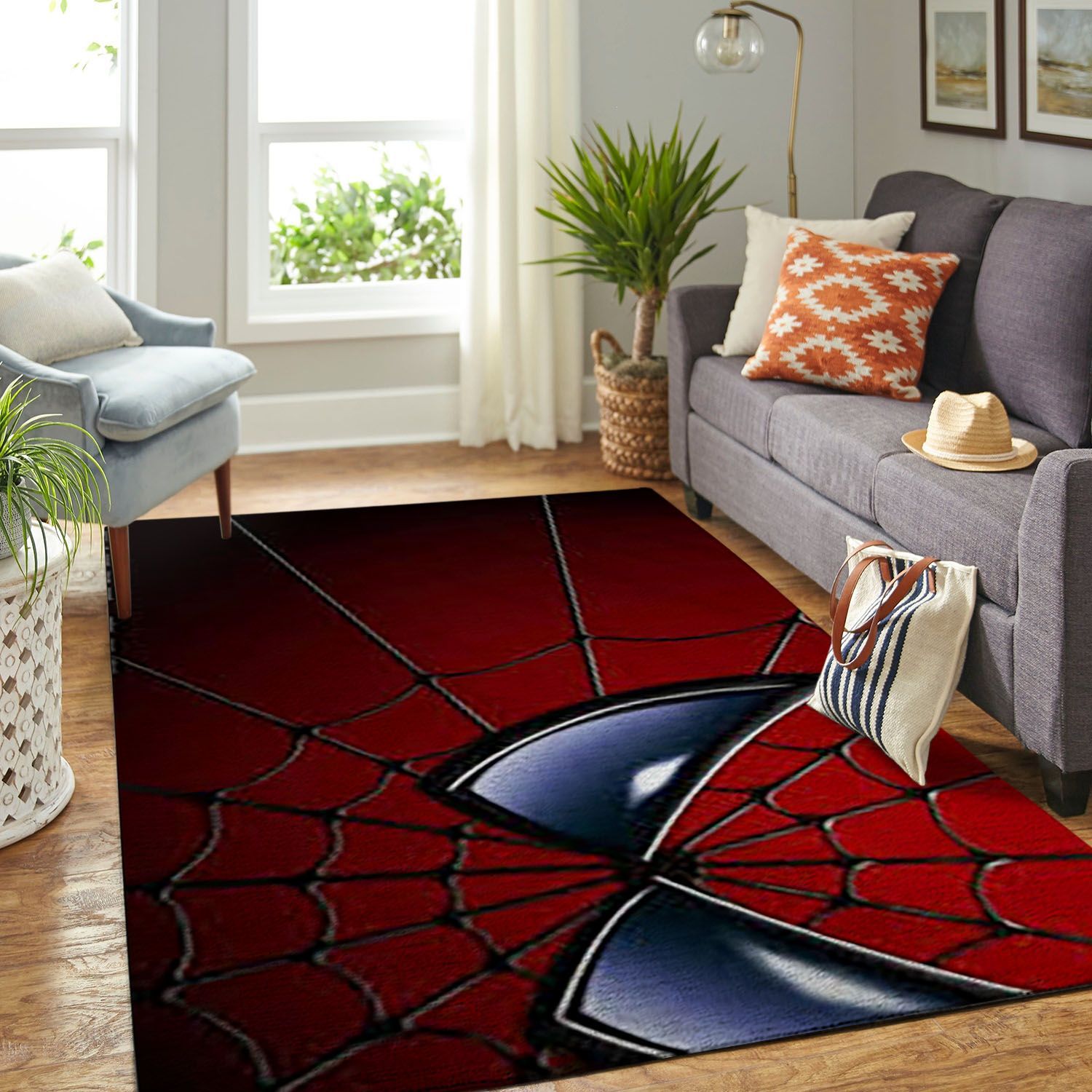 Amazon Spiderman Living Room Area Rug