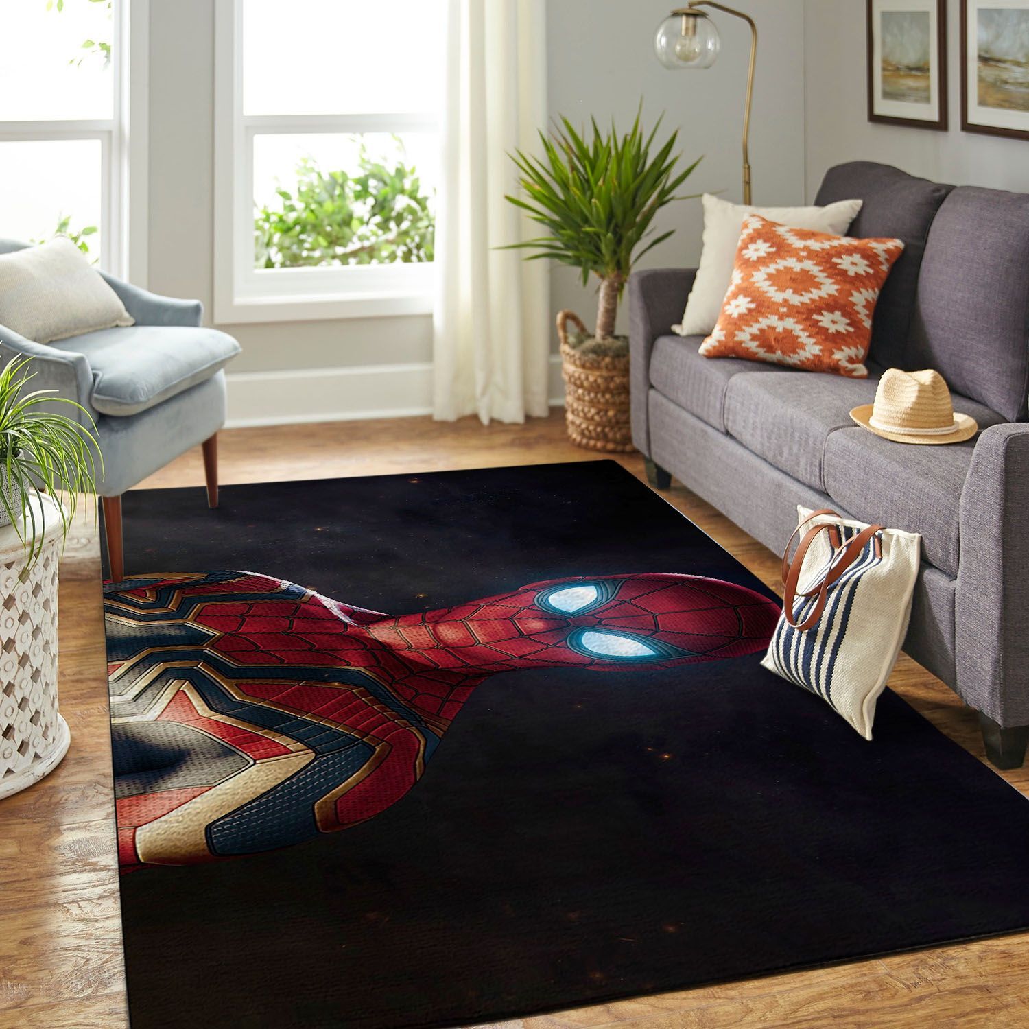 Amazon Spiderman Living Room Area Rug