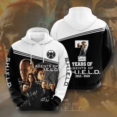Amazon Sports Team Agents Of S.h.i.l.d Movie Character Anniversary Hoodie 3D 3 Amazon Sports Team Agents Of S.h.i.l.d Movie Character Anniversary Hoodie 3D