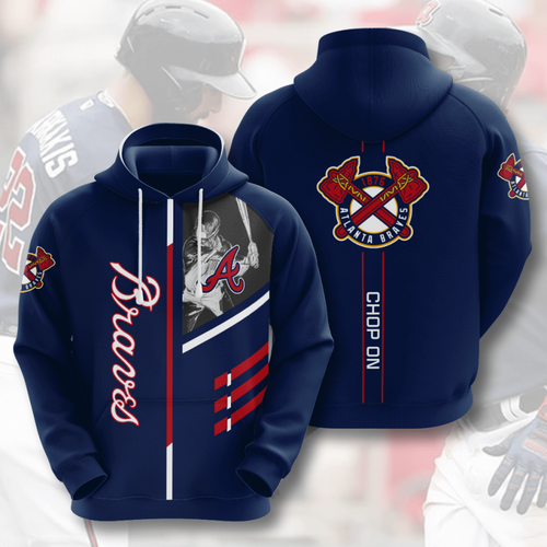 Amazon Sports Team Atlanta Braves Hoodie 3D 1 Amazon Sports Team Atlanta Braves Hoodie 3D
