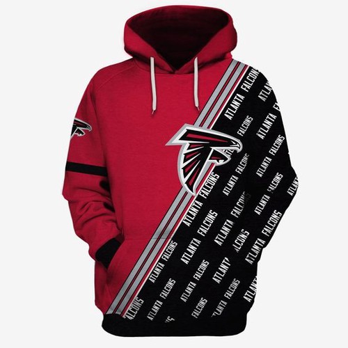 Amazon Sports Team Atlanta Falcons Many Logo No08 Hoodie 3D