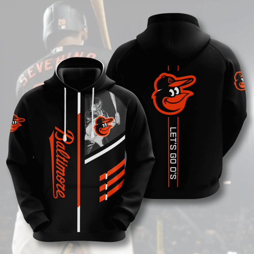 Amazon Sports Team Baltimore Orioles Hoodie 3D
