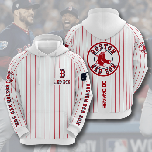 Amazon Sports Team Boston Red Sox Hoodie 3D