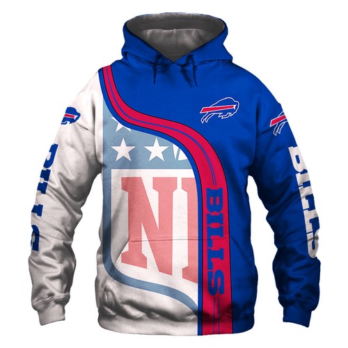 Amazon Sports Team Buffalo Bills Nfl Zipper For Fans Hoodie 3D 6 Amazon Sports Team Buffalo Bills Nfl Zipper For Fans Hoodie 3D