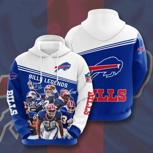 Amazon Sports Team Buffalo Bills Hoodie 3D 8 Amazon Sports Team Buffalo Bills Hoodie 3D