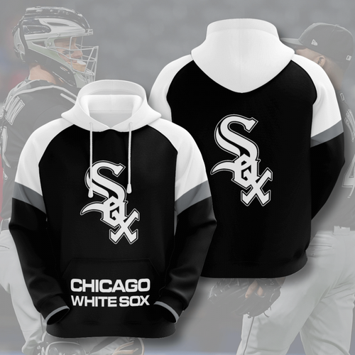 Amazon Sports Team Chicago White Sox Black Hoodie 3D