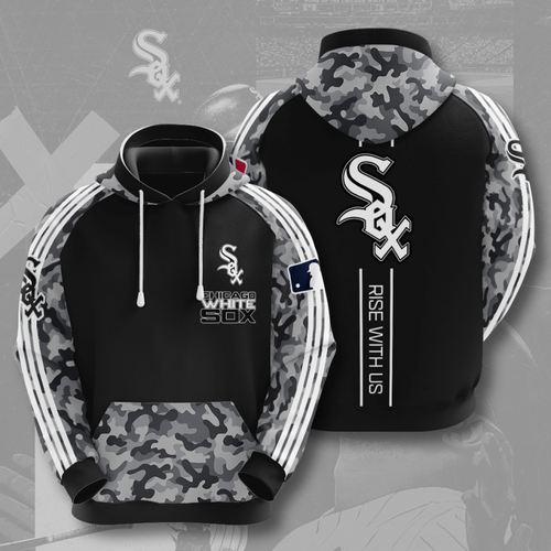 Amazon Sports Team Chicago White Sox Camo Hoodie 3D