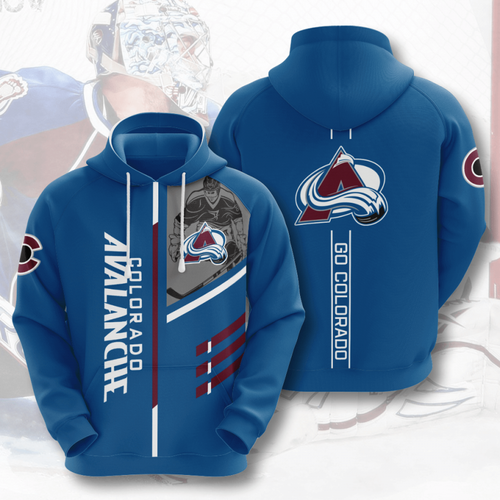 Amazon Sports Team Colorado Avalanche Hoodie 3D 2 Amazon Sports Team Colorado Avalanche Hoodie 3D
