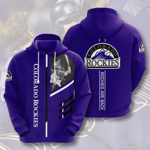 Amazon Sports Team Colorado Rockies Hoodie 3D 9 Amazon Sports Team Colorado Rockies Hoodie 3D