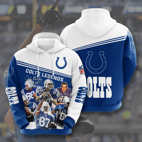 Amazon Sports Team Indianapolis Colts Hoodie 3D