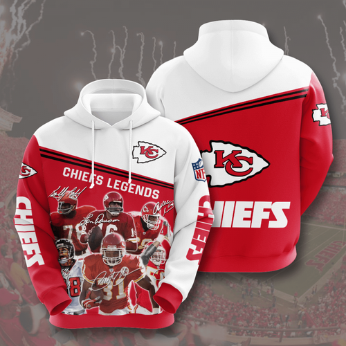 Amazon Sports Team Kansas City Chiefs Nfl All Star Legends Hoodie 3D