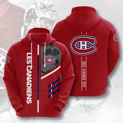 Amazon Sports Team Montreal Canadiens Hoodie 3D 1 Amazon Sports Team Montreal Canadiens Hoodie 3D