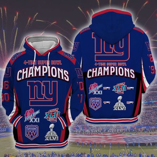 Amazon Sports Team New York Giants Nfl Hoodie 3D 3 Amazon Sports Team New York Giants Nfl Hoodie 3D