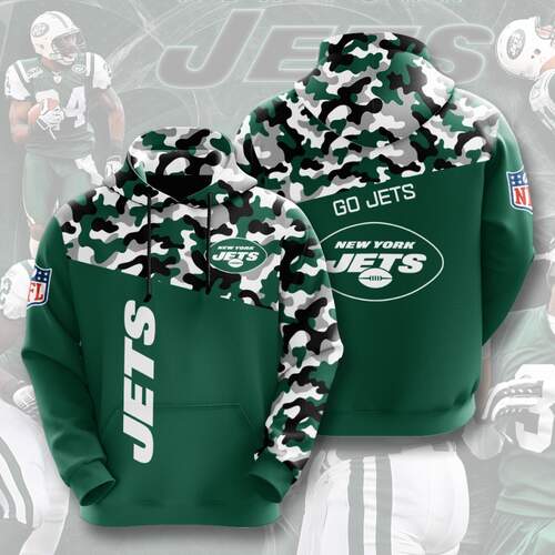 Amazon Sports Team New York Jets Hoodie 3D