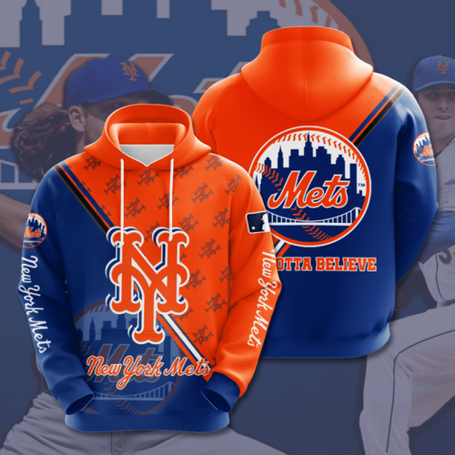 Amazon Sports Team New York Mets Hoodie 3D 8 Amazon Sports Team New York Mets Hoodie 3D