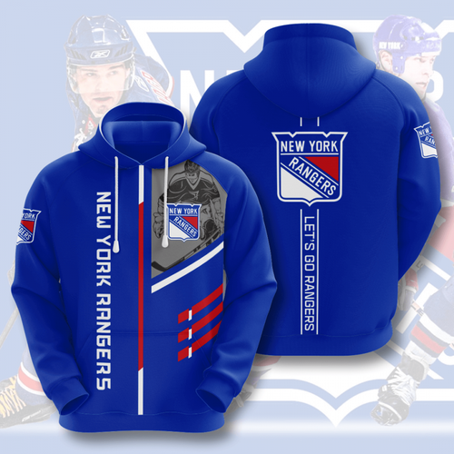 Amazon Sports Team New York Rangers Hoodie 3D 10 Amazon Sports Team New York Rangers Hoodie 3D