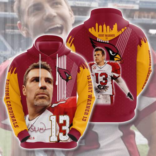 Amazon Sports Team Nfl Arizona Cardinals Hoodie 3D