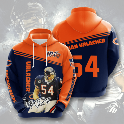 Amazon Sports Team Nfl Chicago Bears Hoodie 3D 10 Amazon Sports Team Nfl Chicago Bears Hoodie 3D