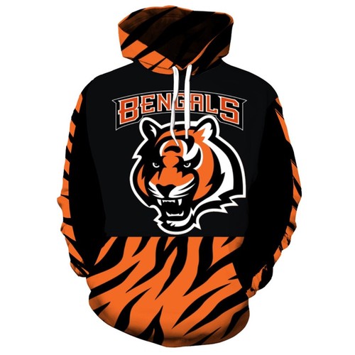 Amazon Sports Team Nfl Cincinnati Bengals Hoodie 3D 9 Amazon Sports Team Nfl Cincinnati Bengals Hoodie 3D