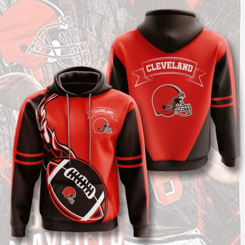 Amazon Sports Team Nfl Cleveland Browns Hoodie 3D 8 Amazon Sports Team Nfl Cleveland Browns Hoodie 3D