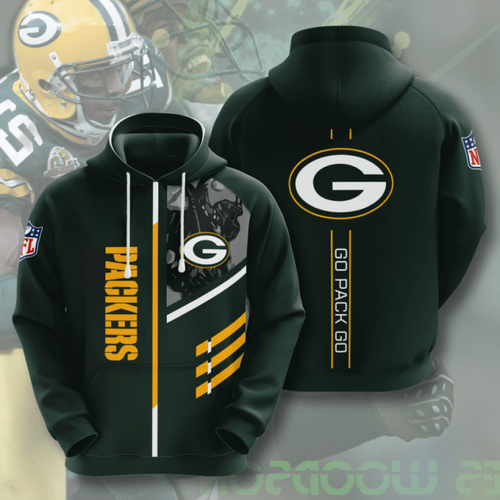 Amazon Sports Team Nfl Green Bay Packers Hoodie 3D 2 Amazon Sports Team Nfl Green Bay Packers Hoodie 3D