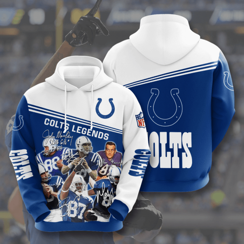 Amazon Sports Team Nfl Indianapolis Colts Hoodie 3D
