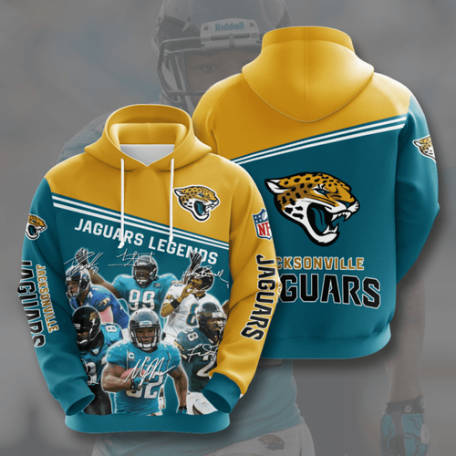 Amazon Sports Team Nfl Jacksonville Jaguars Hoodie 3D