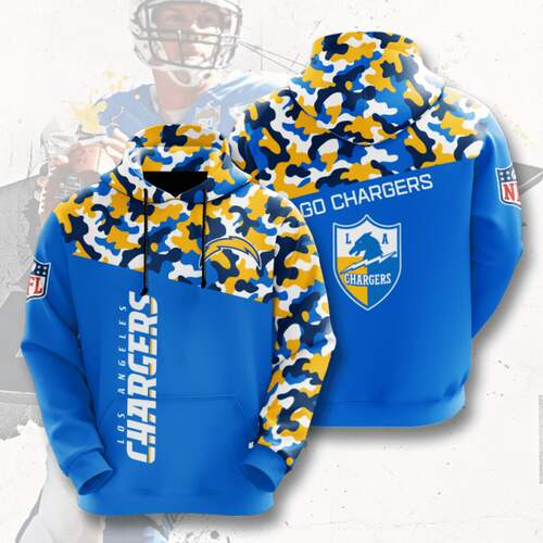 Amazon Sports Team Nfl Los Angeles Chargers Hoodie 3D 14 Amazon Sports Team Nfl Los Angeles Chargers Hoodie 3D