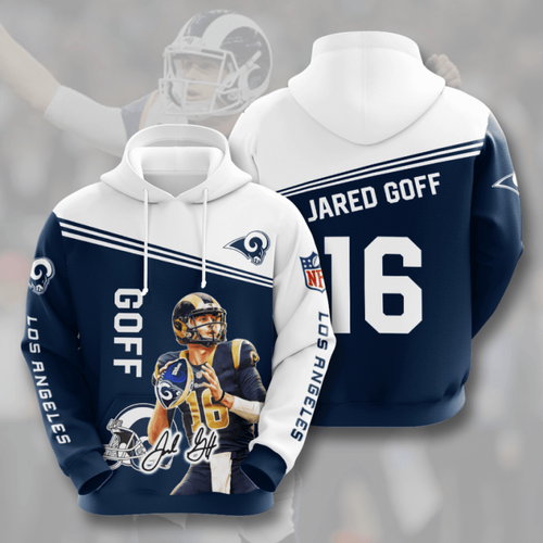 Amazon Sports Team Nfl Los Angeles Rams Hoodie 3D 4 Amazon Sports Team Nfl Los Angeles Rams Hoodie 3D
