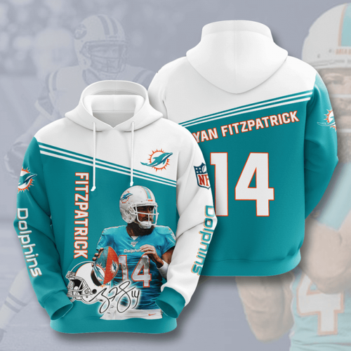 Amazon Sports Team Nfl Miami Dolphins Hoodie 3D