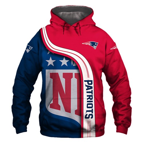 Amazon Sports Team Nfl New England Patriots Hoodie 3D 2 Amazon Sports Team Nfl New England Patriots Hoodie 3D