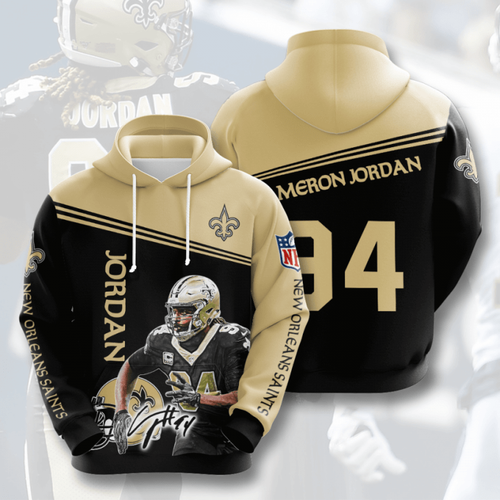 Amazon Sports Team Nfl New Orleans Saints Hoodie 3D