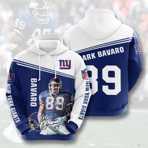 Amazon Sports Team Nfl New York Giants Hoodie 3D