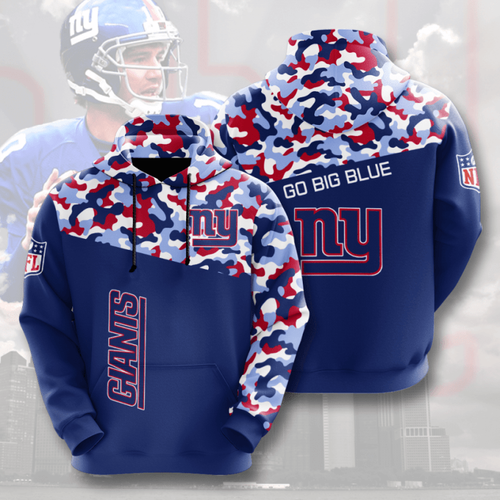 Amazon Sports Team Nfl New York Giants Hoodie 3D