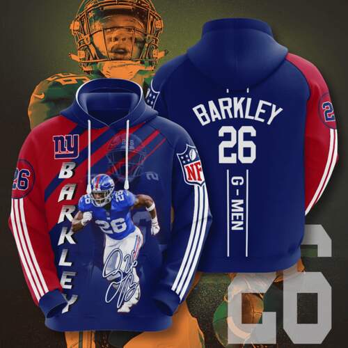 Amazon Sports Team Nfl New York Giants Hoodie 3D 1 Amazon Sports Team Nfl New York Giants Hoodie 3D