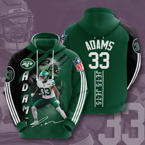 Amazon Sports Team Nfl New York Jets Hoodie 3D 4 Amazon Sports Team Nfl New York Jets Hoodie 3D